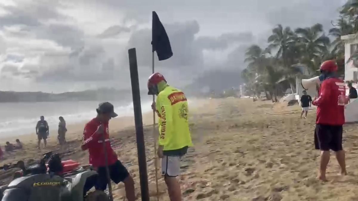 Cierran playas y puerto de Manzanillo por tormenta tropical ‘Rachel’