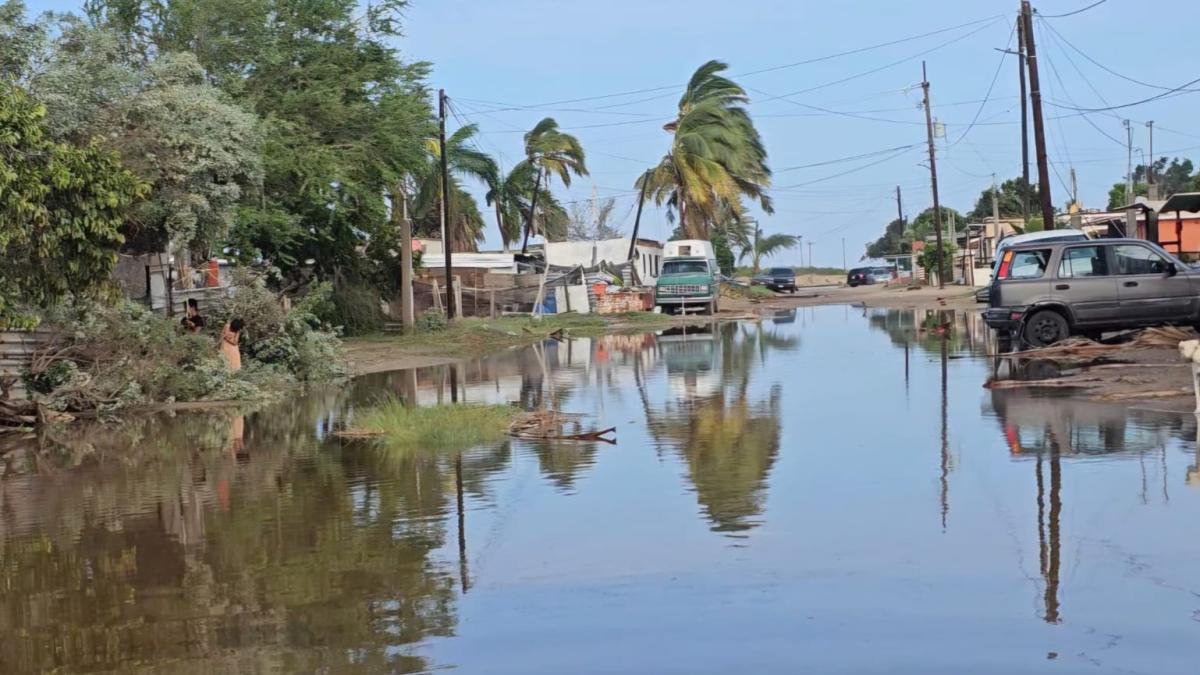Huracán Polo causa devastación en BCS y saqueos a damnificados