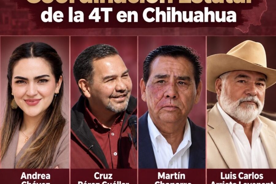 Morena anunciará este lunes a su coordinador estatal en Chihuahua