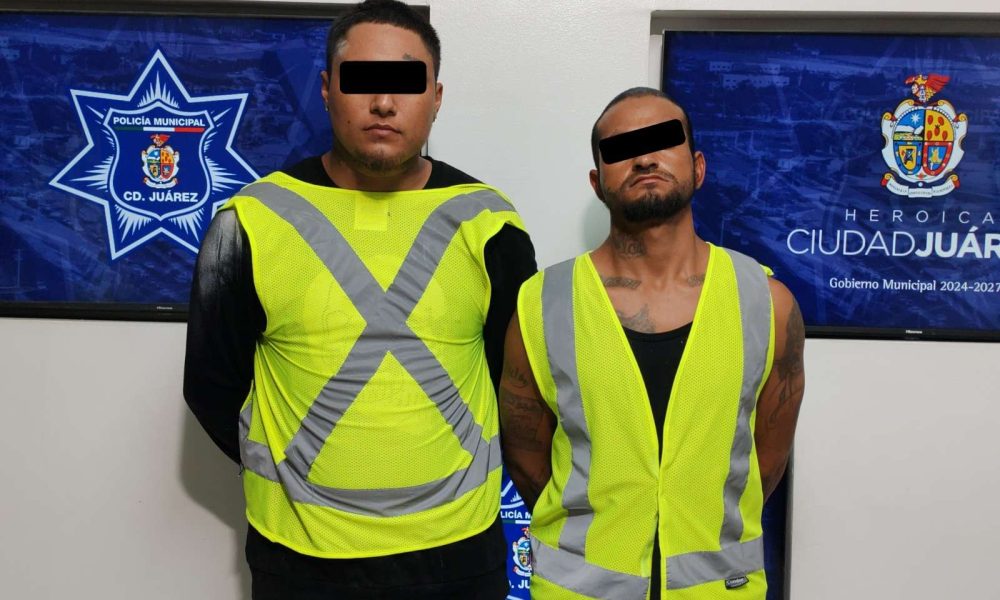 Detienen a dos por robo de cableado en Salvárcar