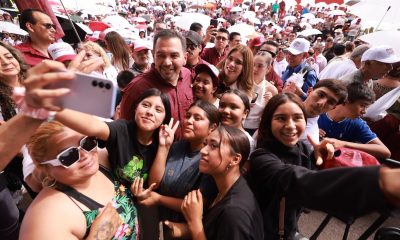 Cruz Pérez Cuéllar reafirma apoyo a Claudia Sheinbaum y resalta obras en Chihuahua
