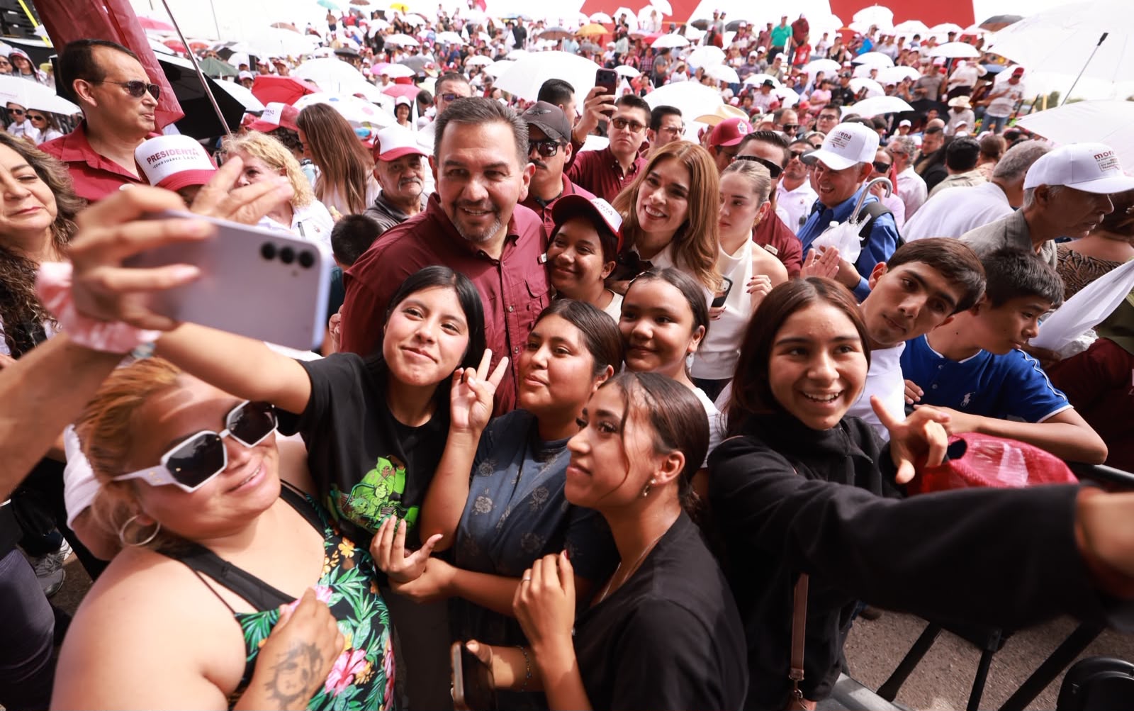 Cruz Pérez Cuéllar reafirma apoyo a Claudia Sheinbaum y resalta obras en Chihuahua
