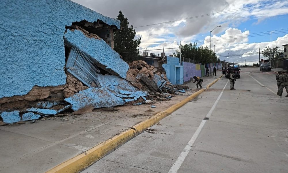 SCOP despliega personal y maquinaria en Juárez por lluvias