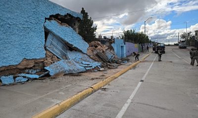 SCOP despliega personal y maquinaria en Juárez por lluvias