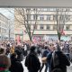 Estudiantes protestan en Alemania contra el servicio militar obligatorio