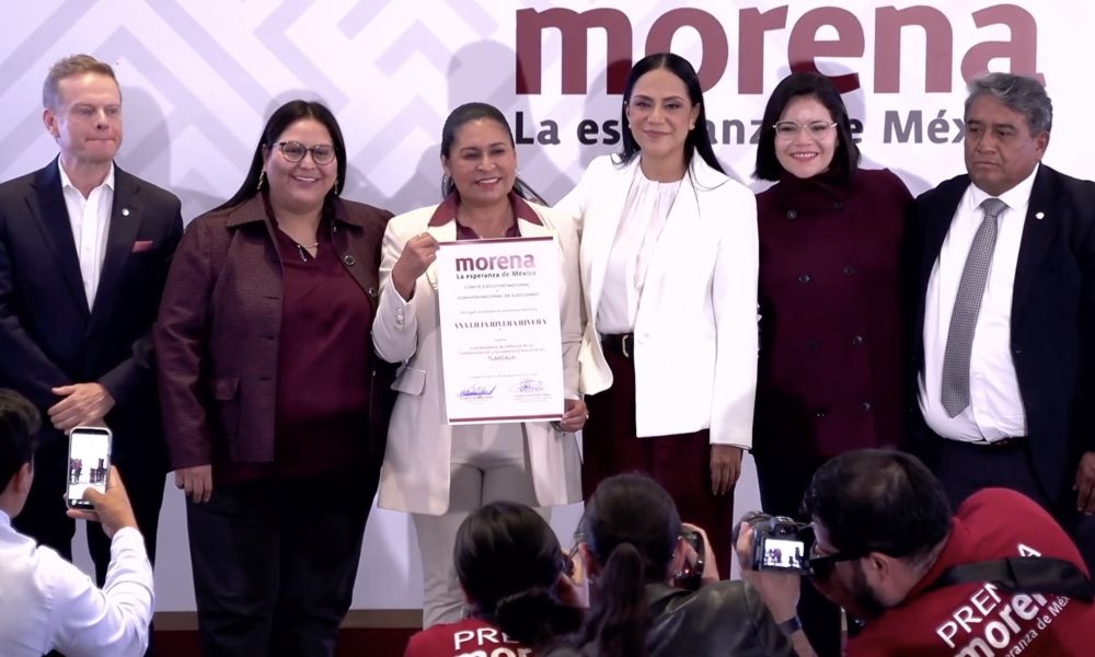 Morena designa a Ana Lilia Rivera como coordinadora estatal en Tlaxcala