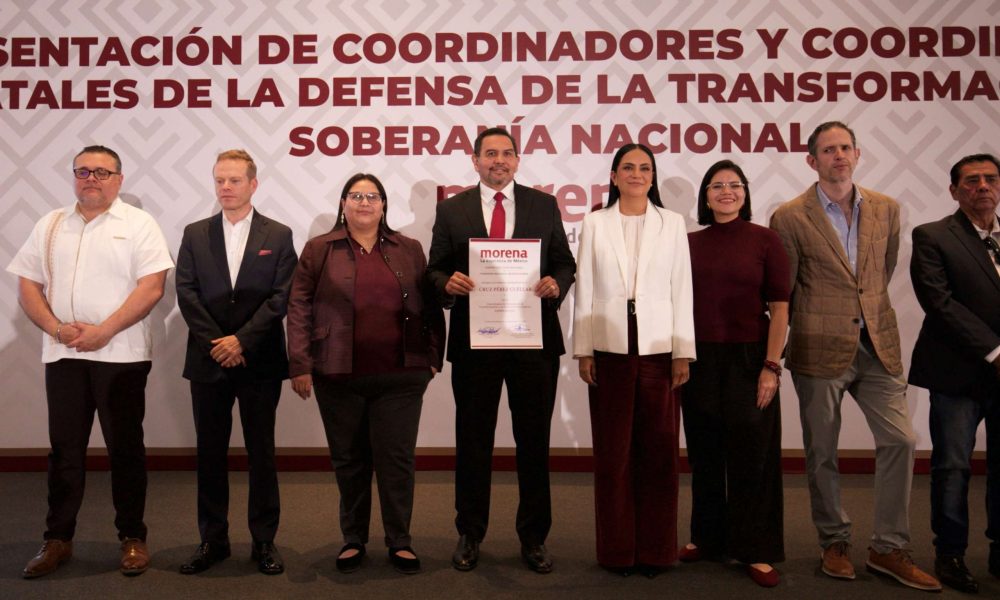 Llama Cruz a la unidad tras asumir coordinación de Morena
