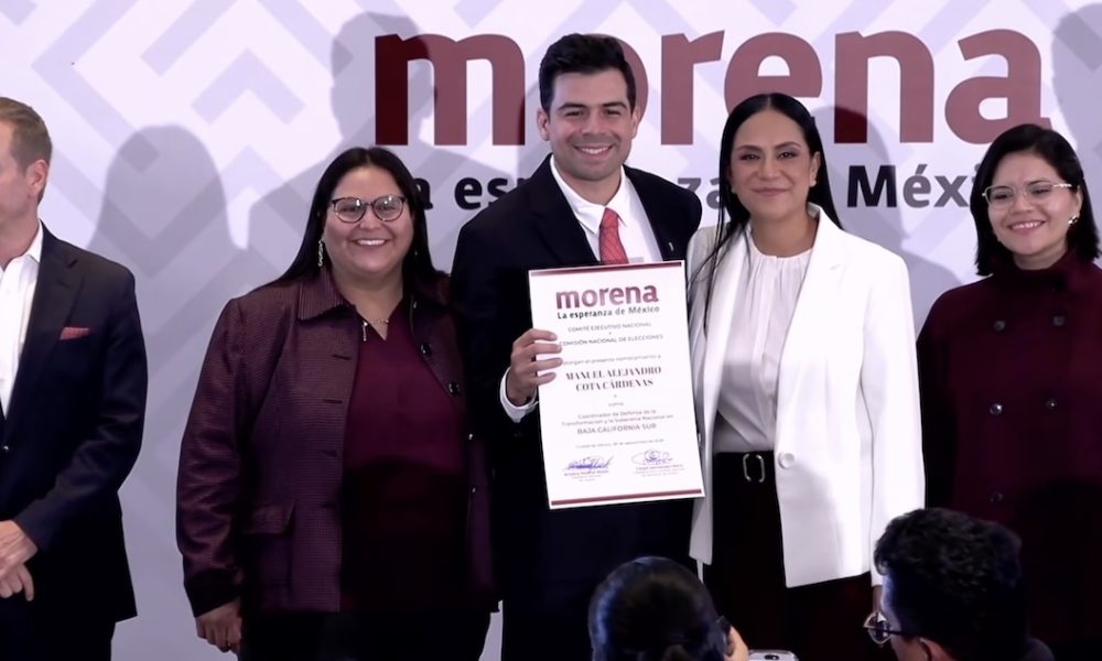 Morena designa a Manuel Cota como coordinador en Baja California Sur