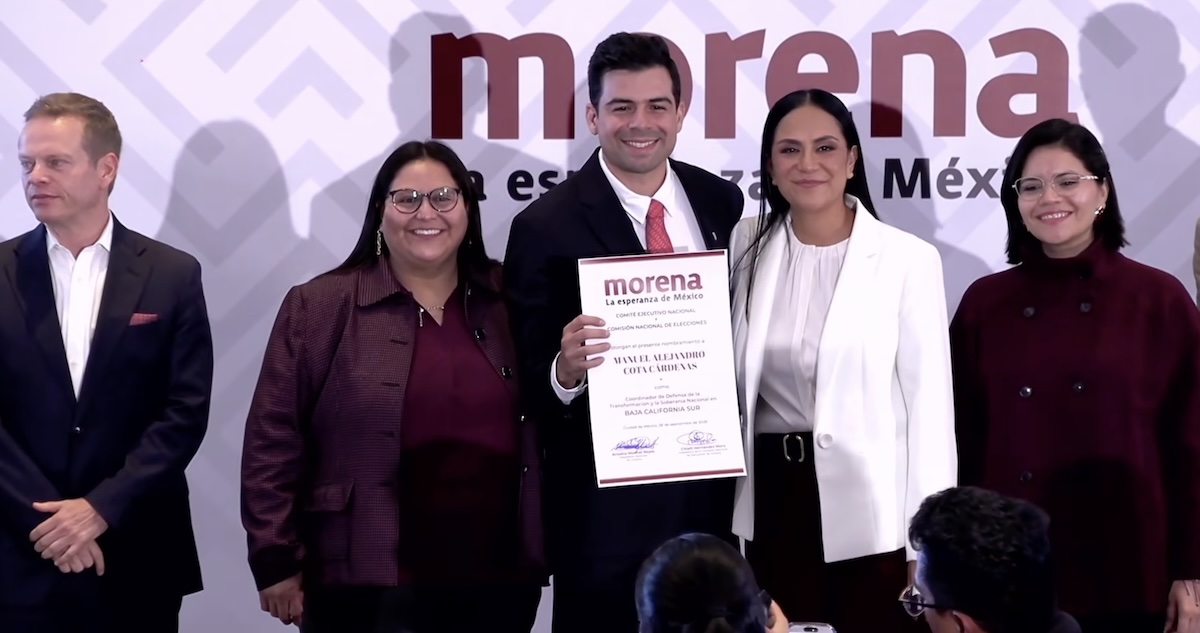 Morena designa a Manuel Cota como coordinador en Baja California Sur