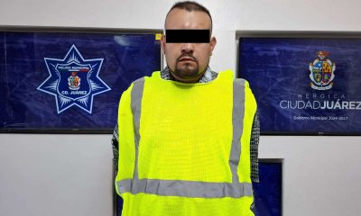 Lo detienen en vehículo robado, traía arma de fuego