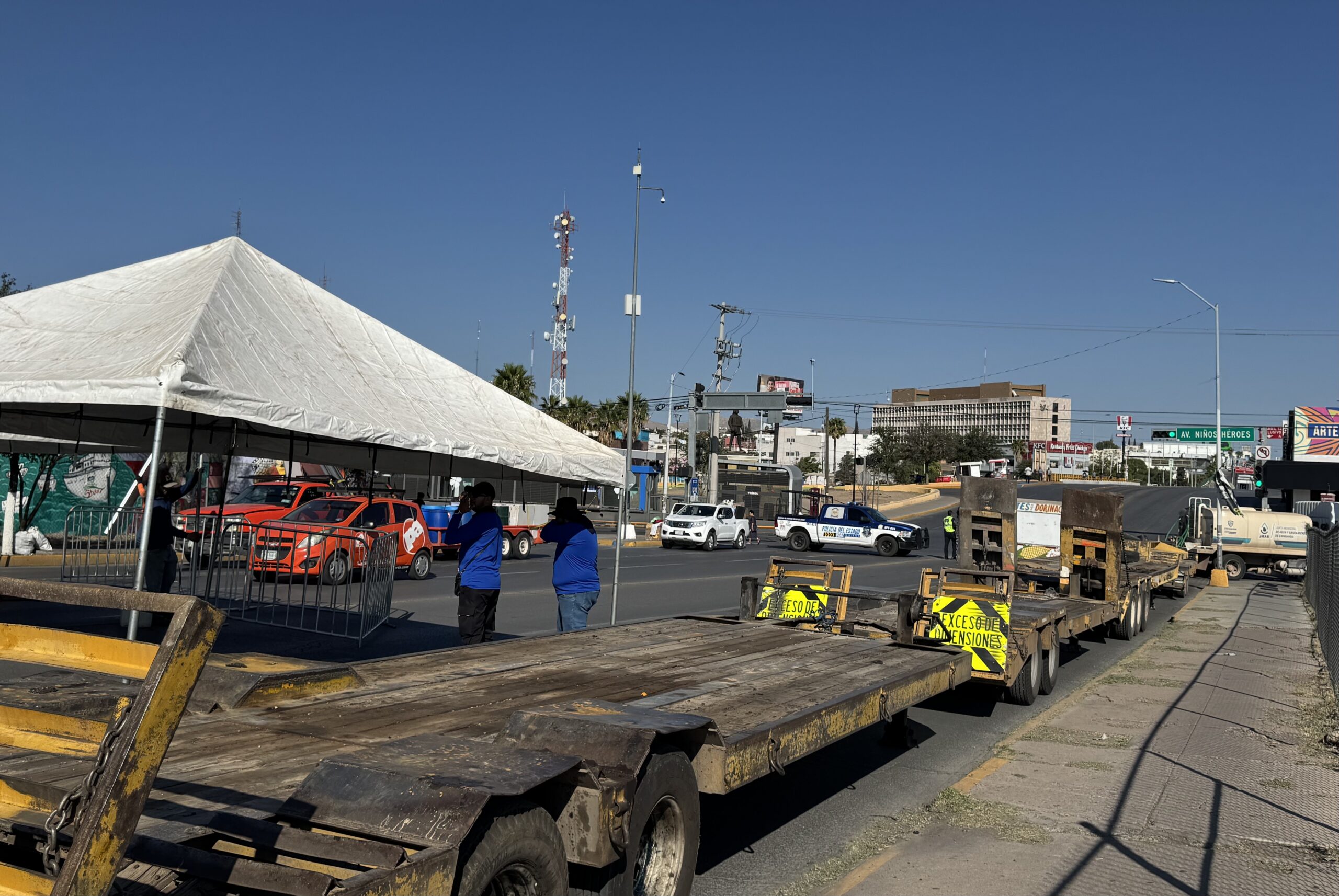 Cierres viales en el centro histórico por el Grito de Independencia