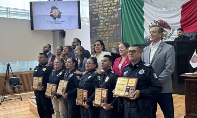 Congreso de Chihuahua reconoce a policías y peritos por su valentía y compromiso