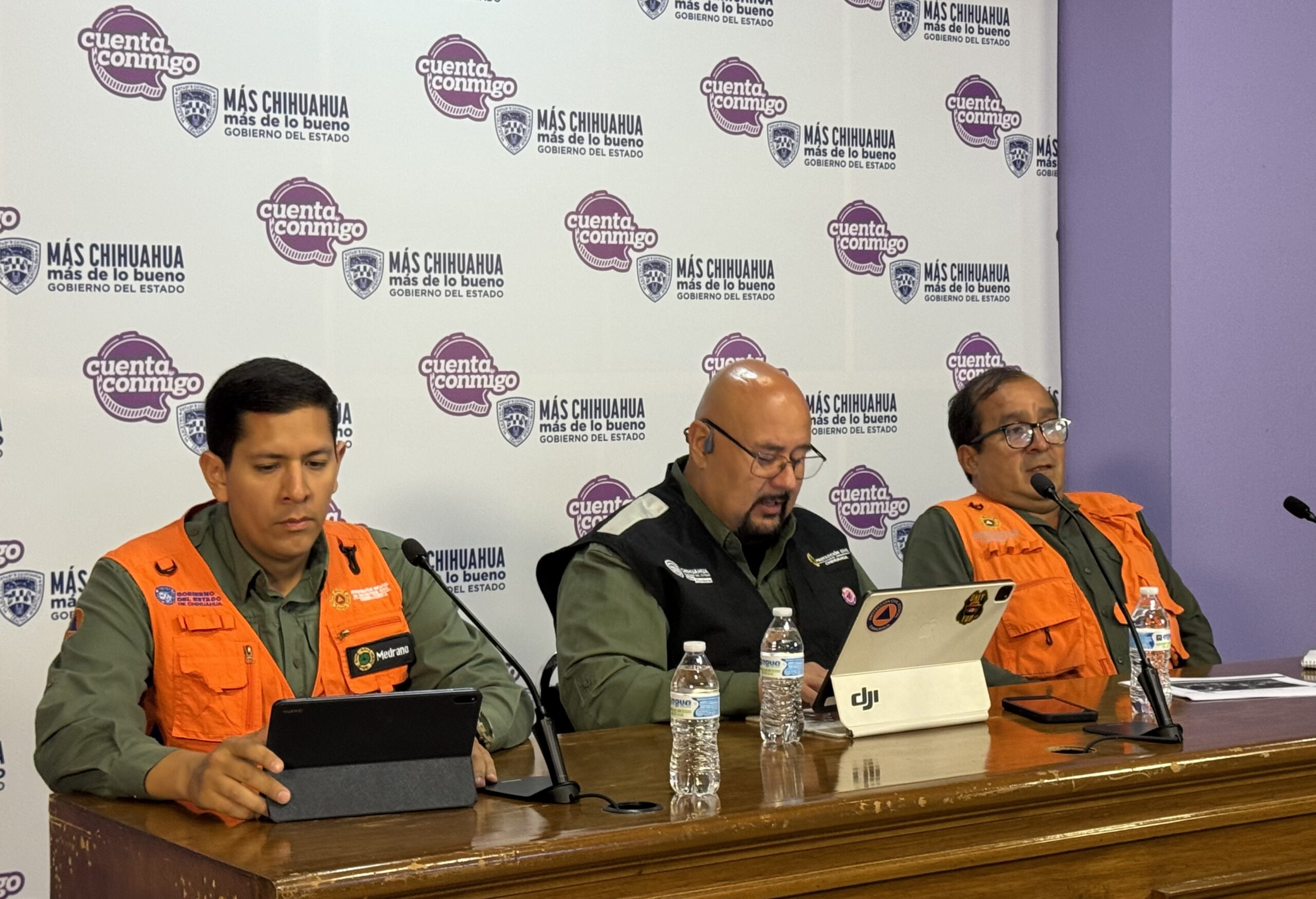 Protección Civil reporta afectaciones por lluvias y granizadas en Chihuahua