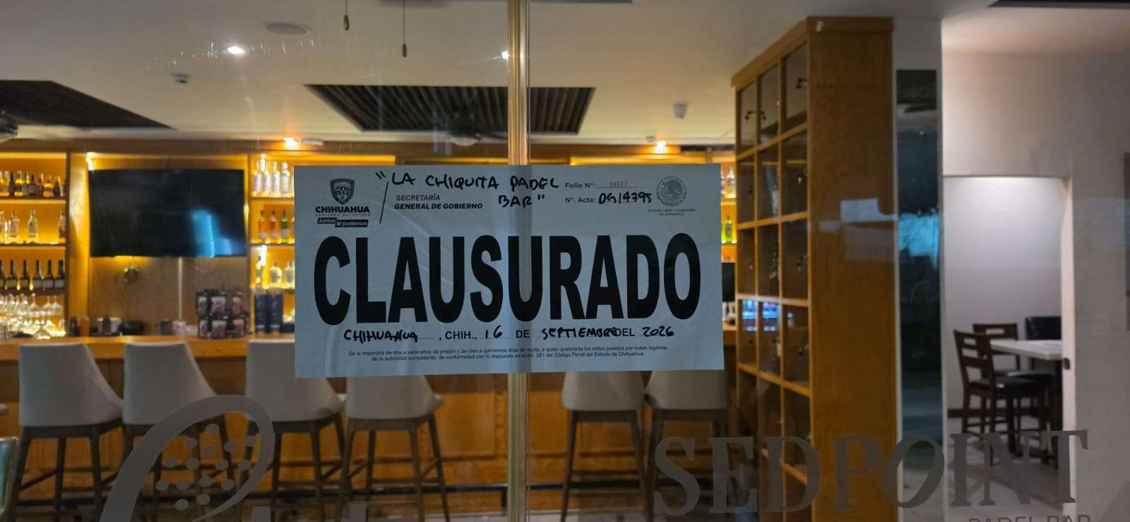 Clausuran siete comercios con venta de bebidas alcohólicas el fin de semana
