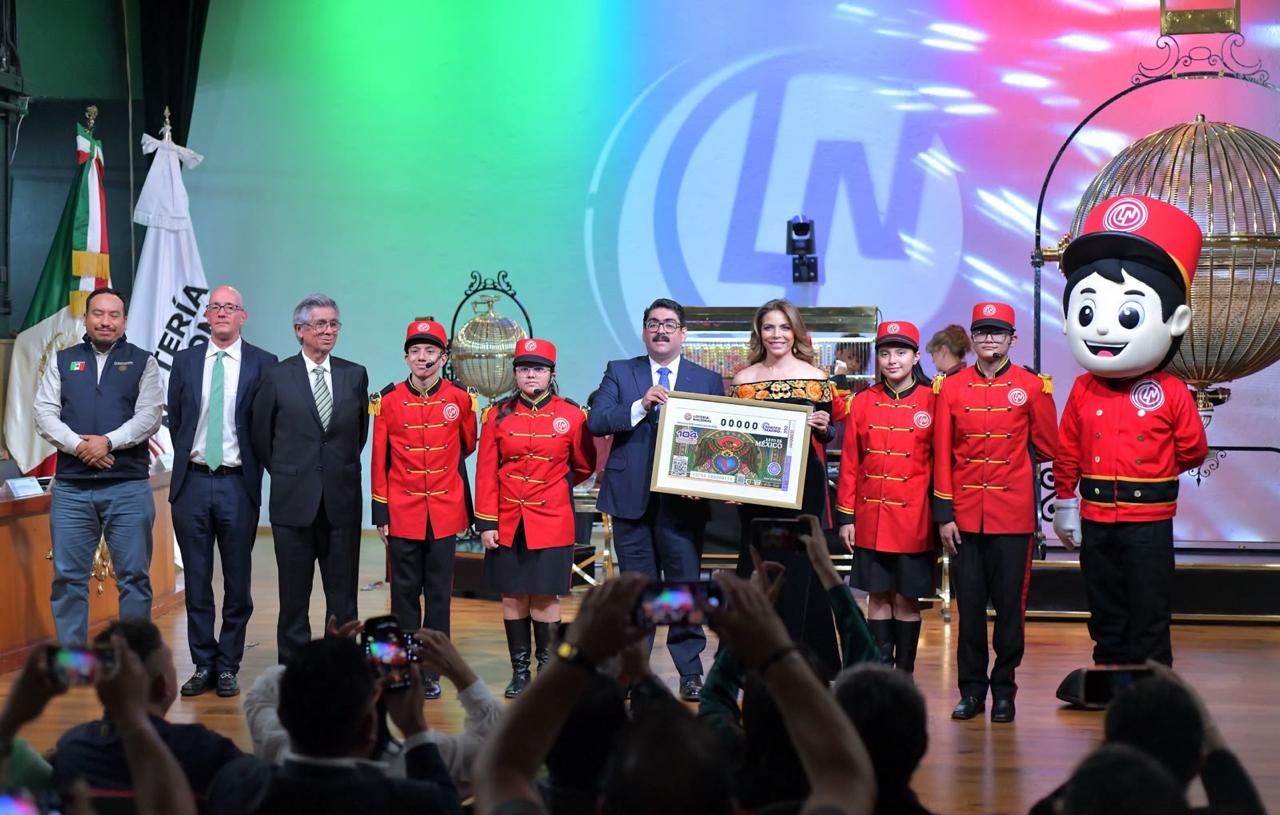 Lotería Nacional celebra fiestas patrias con Sorteo Magno No. 392