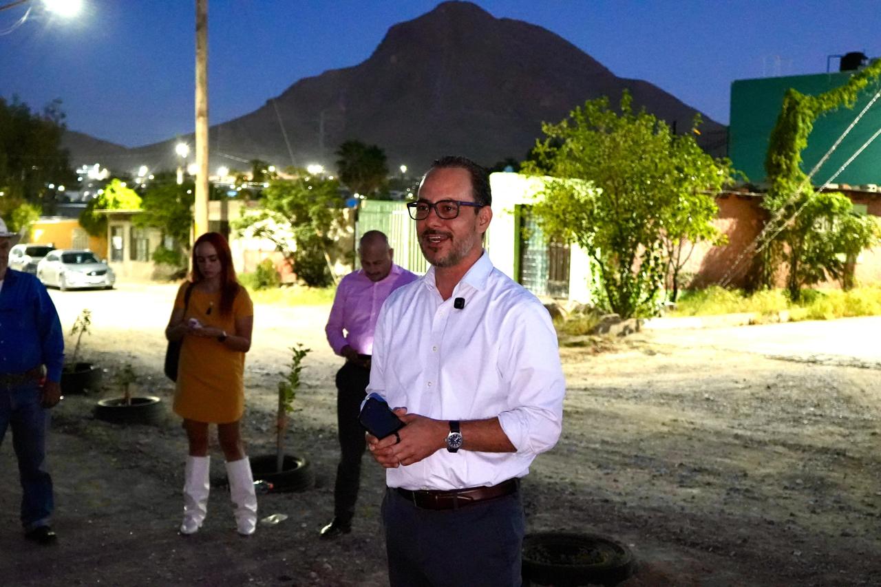 Jorge Soto impulsa con vecinos de Cerro Grande recuperación de espacio público