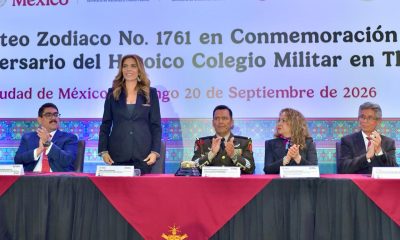 Lotería Nacional conmemora 50 años del Heroico Colegio Militar