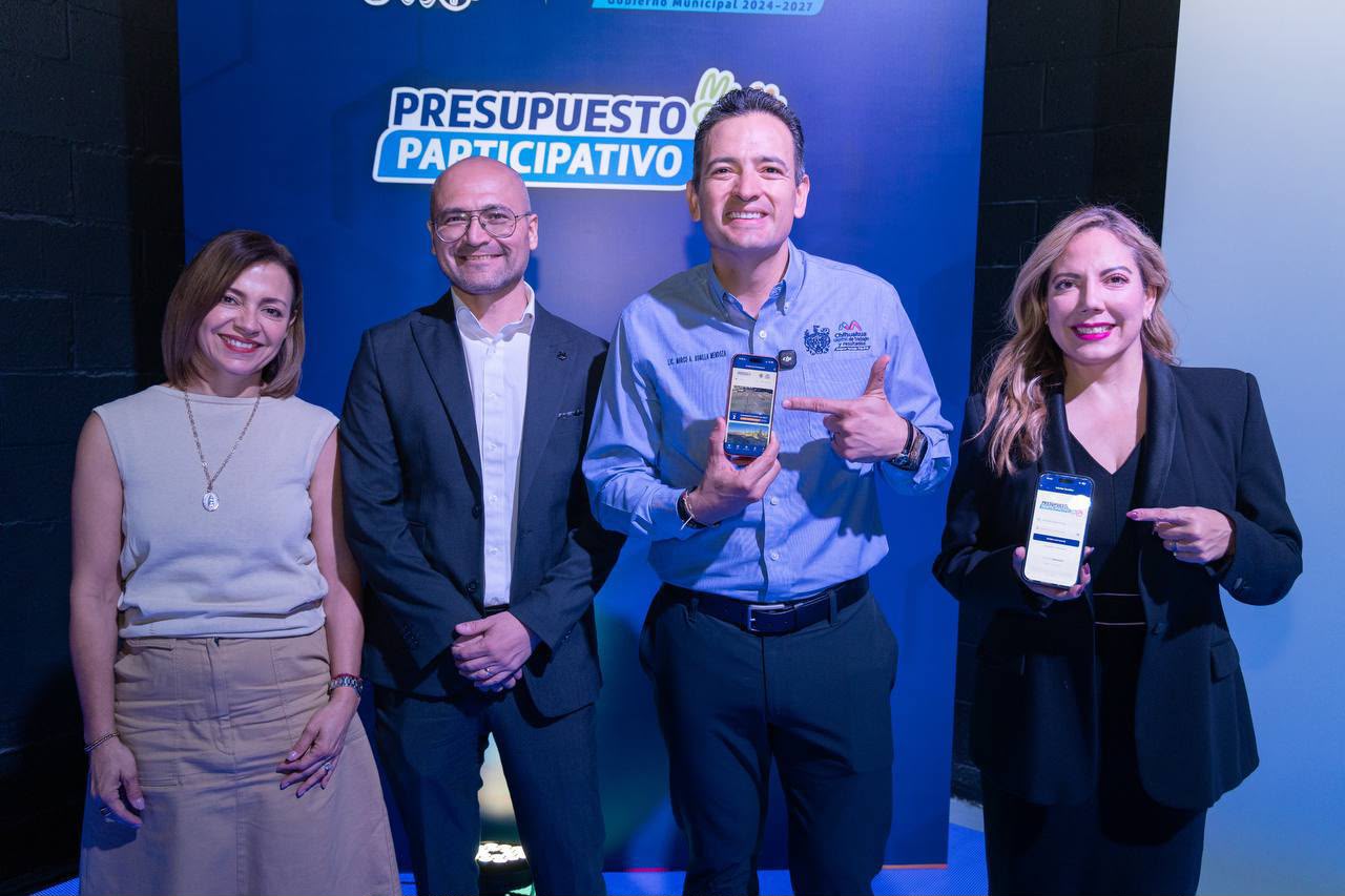 Marco Bonilla presenta aplicación para votar en Presupuesto Participativo