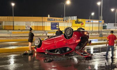 Lluvias causan hasta 9 accidentes viales en Chihuahua