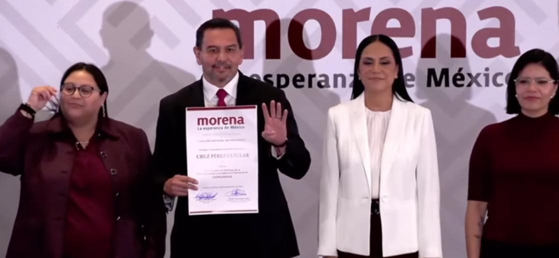 Morena designa a Cruz Pérez Cuéllar como coordinador en Chihuahua rumbo a 2027