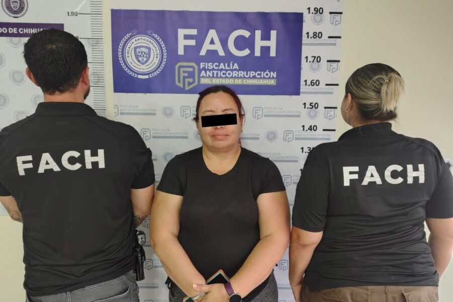 Detienen a exjefa de contabilidad por desvío de 645 mil pesos en Chihuahua