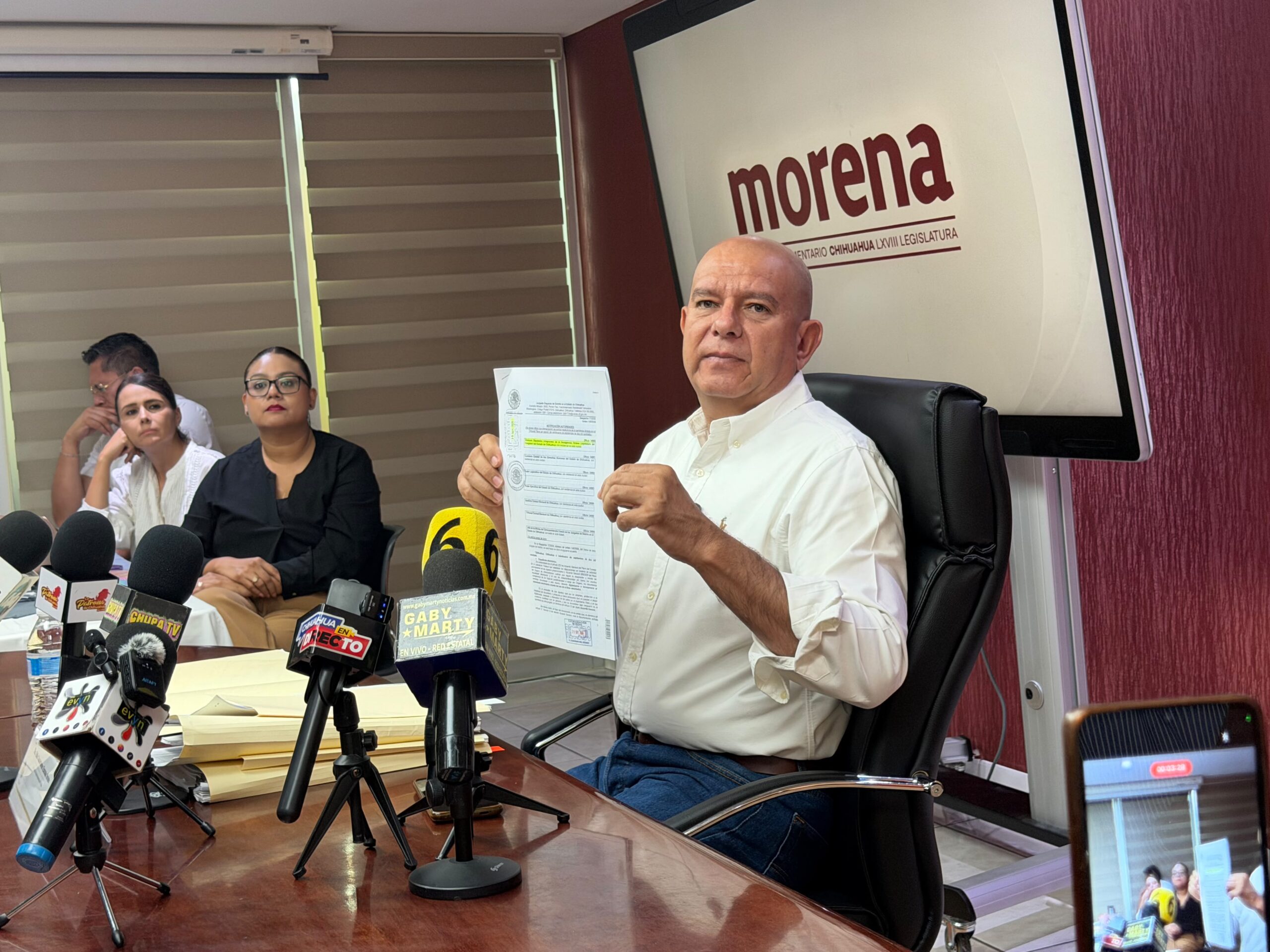 Cuauhtémoc Estrada responde a Maru Campos sobre blindaje electoral