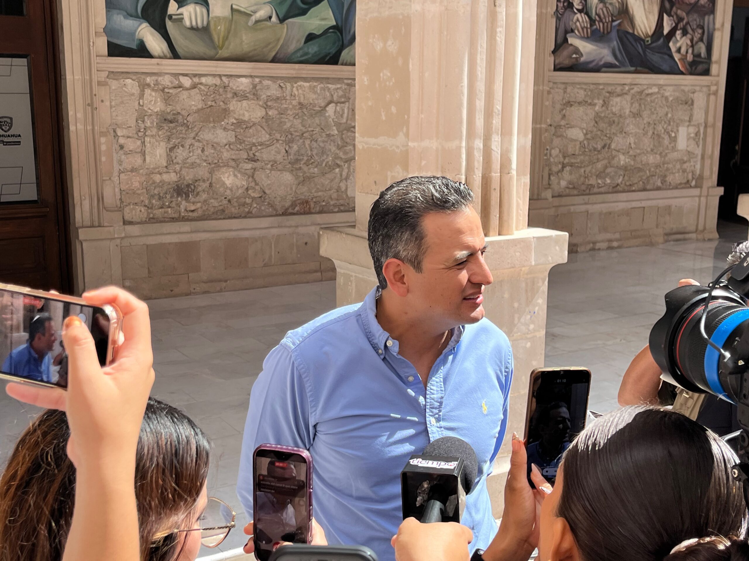 Bonilla y Granillo revisan proyectos presupuestales en Palacio de Gobierno