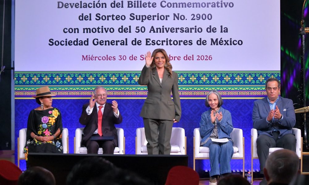 Lotería Nacional emite billete por 50 años de la SOGEM