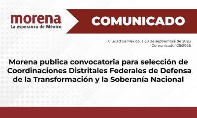 Morena lanza convocatoria para coordinaciones distritales federales