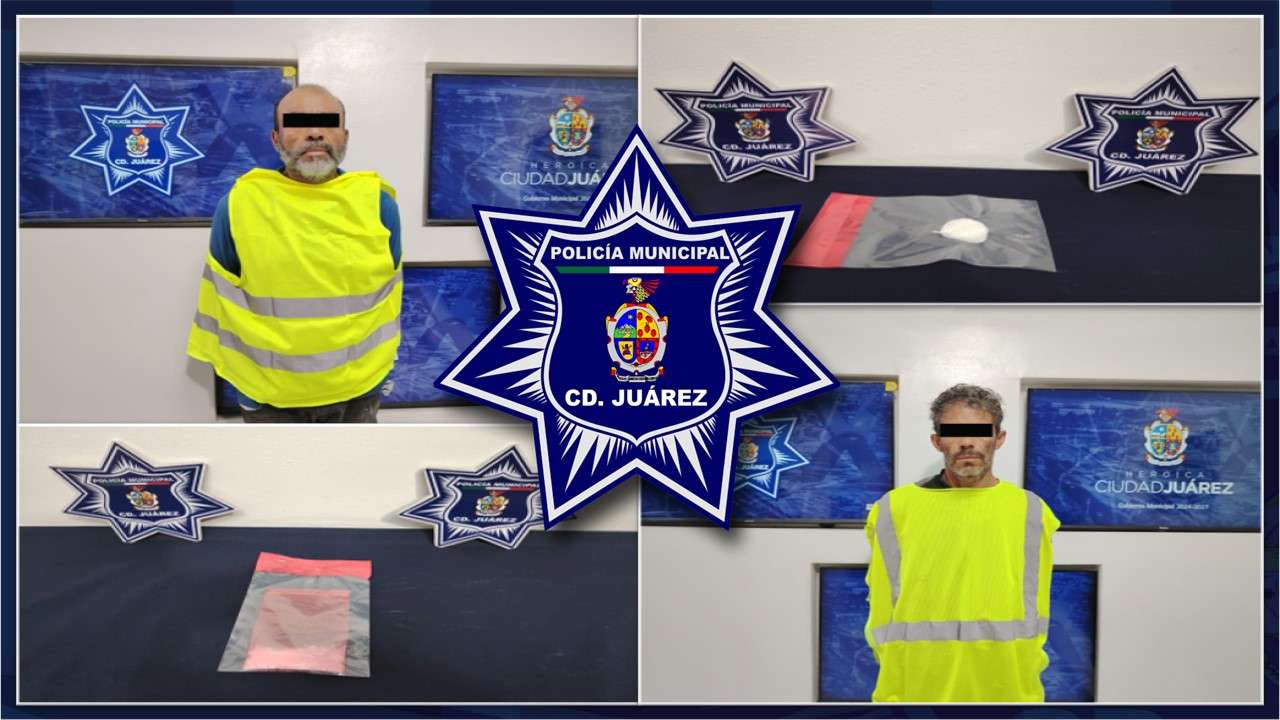 Arrestan a dos narcomenudistas con cristal