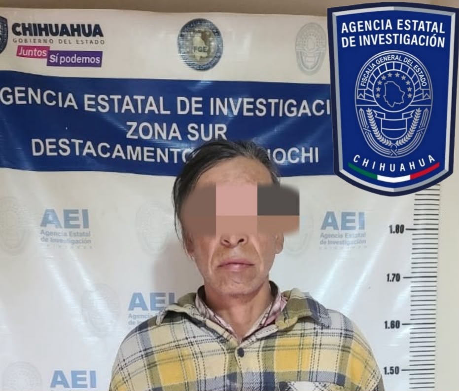 Detienen a hombre por privación de libertad y violación en Guachochi