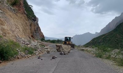 Atención a deslaves y cierres carreteros tras lluvias en Chihuahua