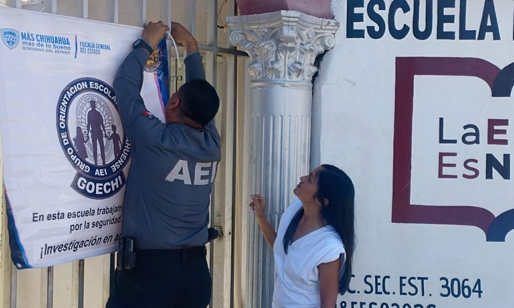 Inicia Jornada de Blindaje Escolar en secundarias de Chihuahua