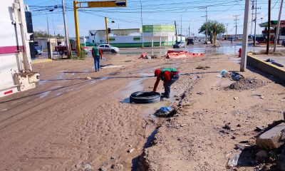 Sigue Municipio limpiando las afectaciones por las lluvias