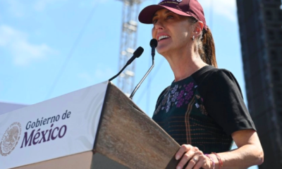 Sheinbaum asegura que no compran votos, sino que dan derechos