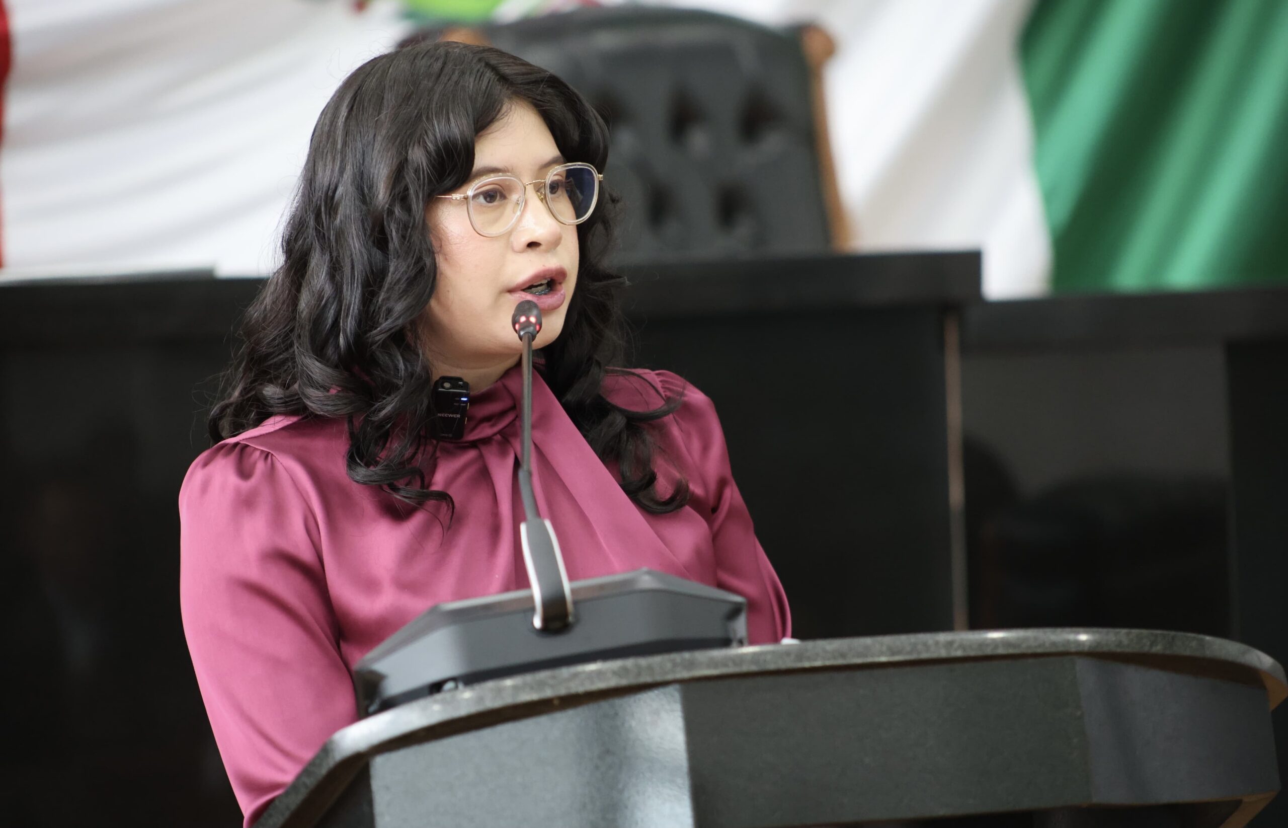 Diputada de Morena critica discurso del PAN sobre reforma electoral