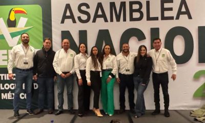 Delegación del PVEM de Chihuahua regresa tras Asamblea Nacional 2026