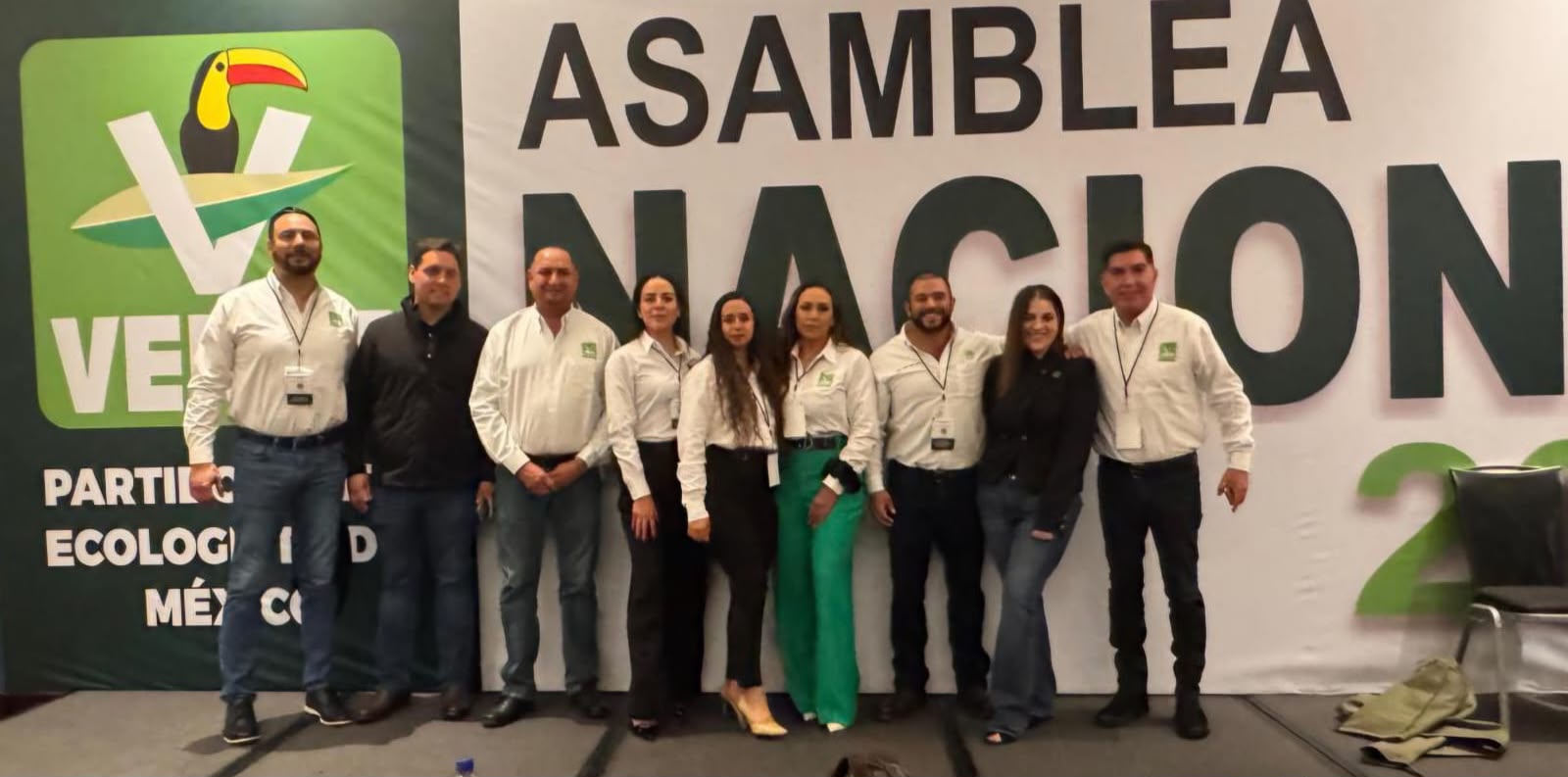 Delegación del PVEM de Chihuahua regresa tras Asamblea Nacional 2026