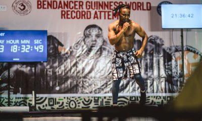 Bailarín nigeriano intenta romper récord mundial de baile de siete días