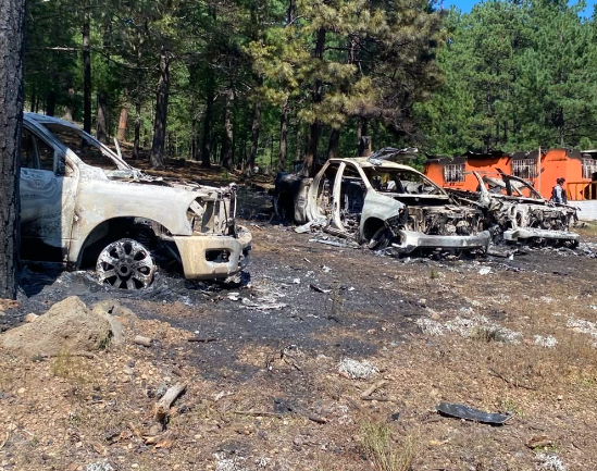 Indaga Fiscalía de Distrito sobre incendio en Madera