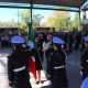 Entrega Gobernación Bandera Nacional a escolta del CBTIS 128