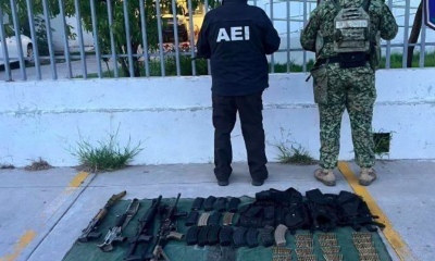 Aseguran armas y vehículos tras enfrentamiento en Nonoava