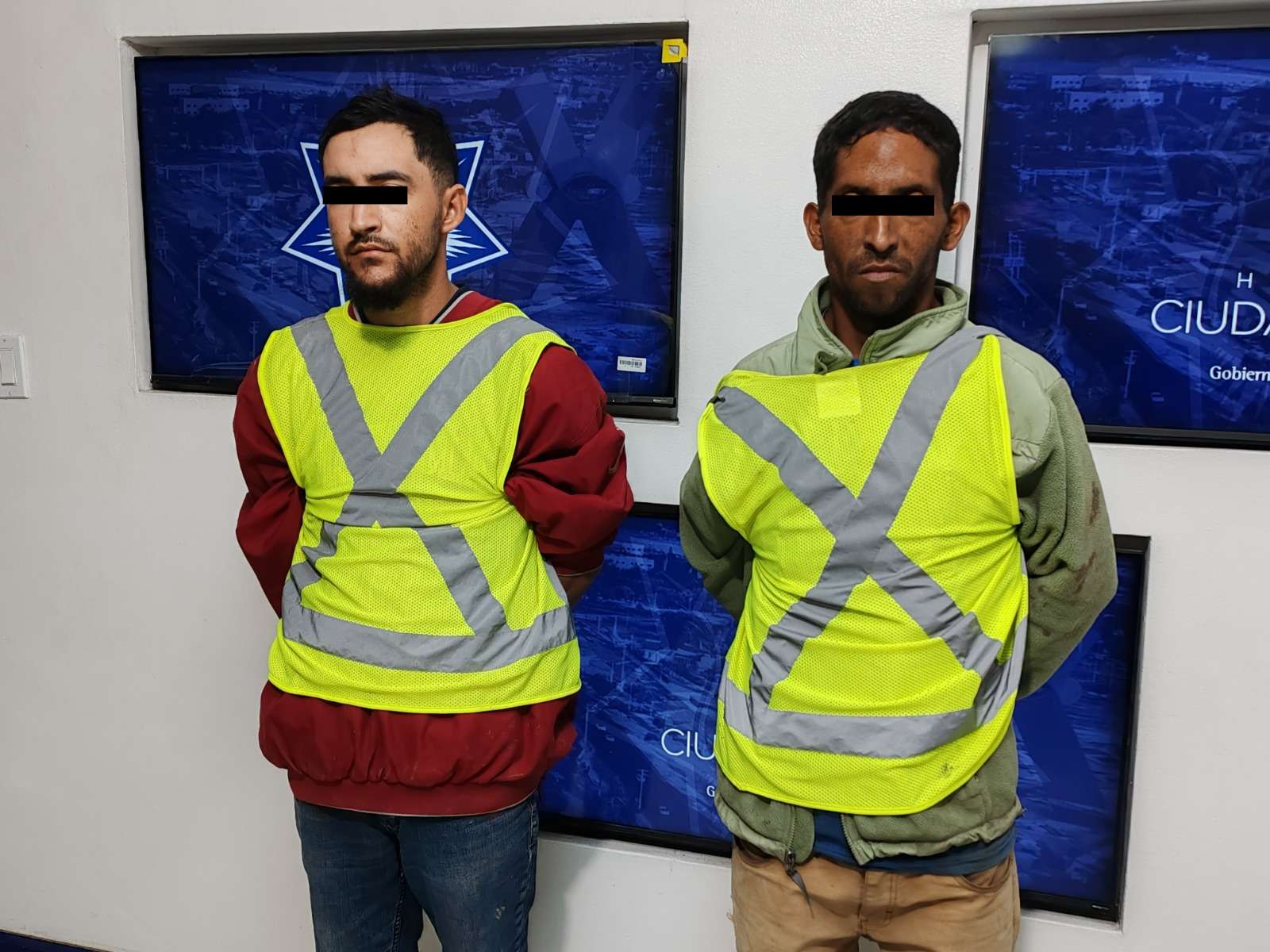Detienen a dos por robo de cableado