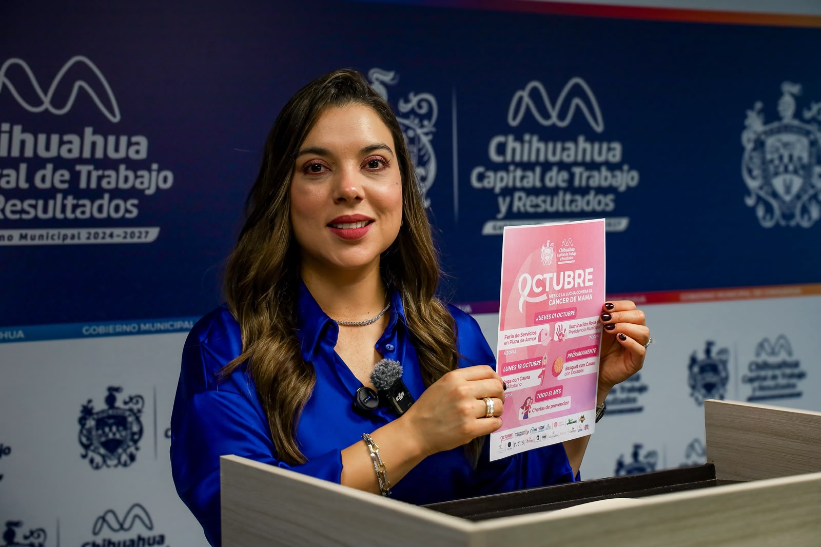 Anuncia Municipio actividades de octubre por el cáncer de mama