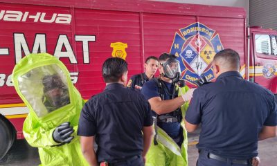 Fortalecen Bomberos de Chihuahua con nuevas unidades y capacitación