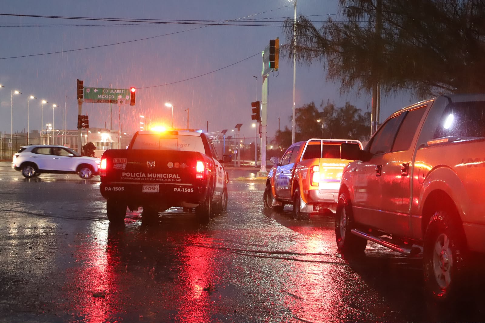 Gobierno Municipal activa volantas preventivas por lluvias en Chihuahua