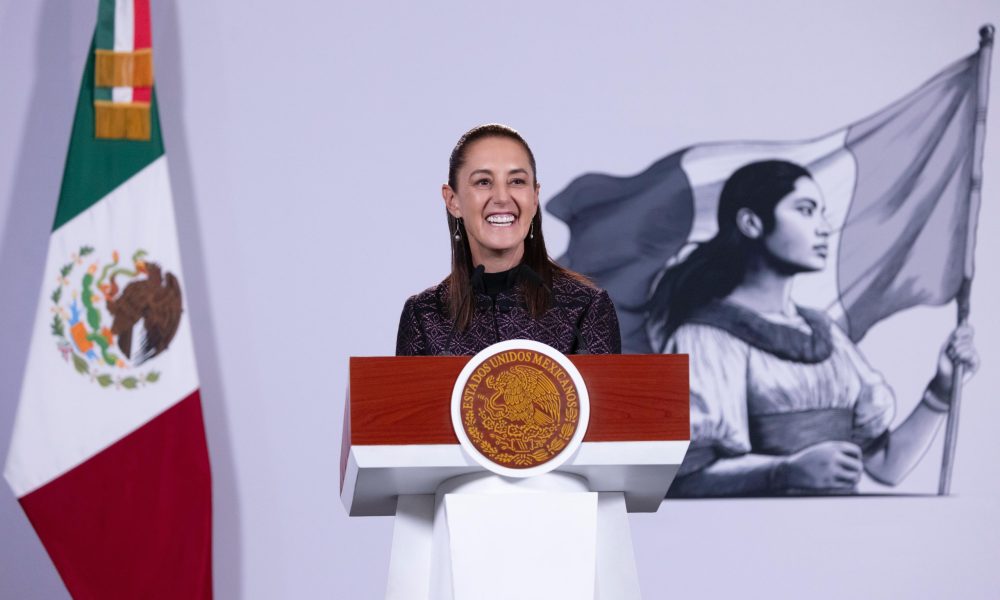 Sheinbaum destaca reducción de feminicidios y avances en Centros LIBRE