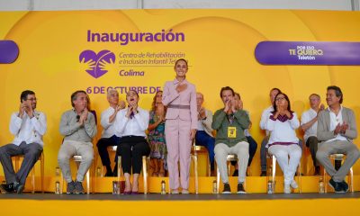 Inaugura Claudia Sheinbaum nuevo CRIT Teletón en Colima
