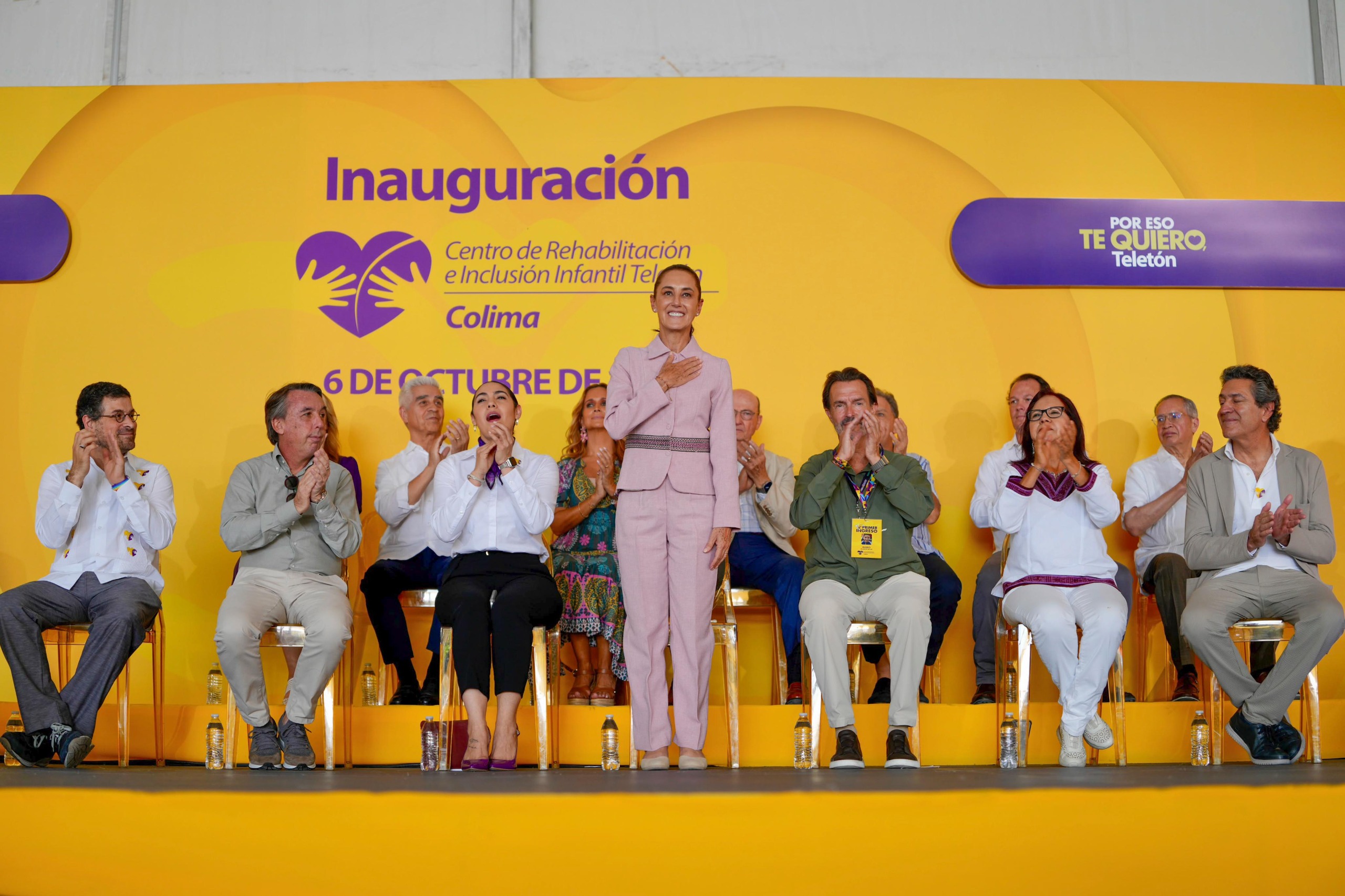 Inaugura Claudia Sheinbaum nuevo CRIT Teletón en Colima