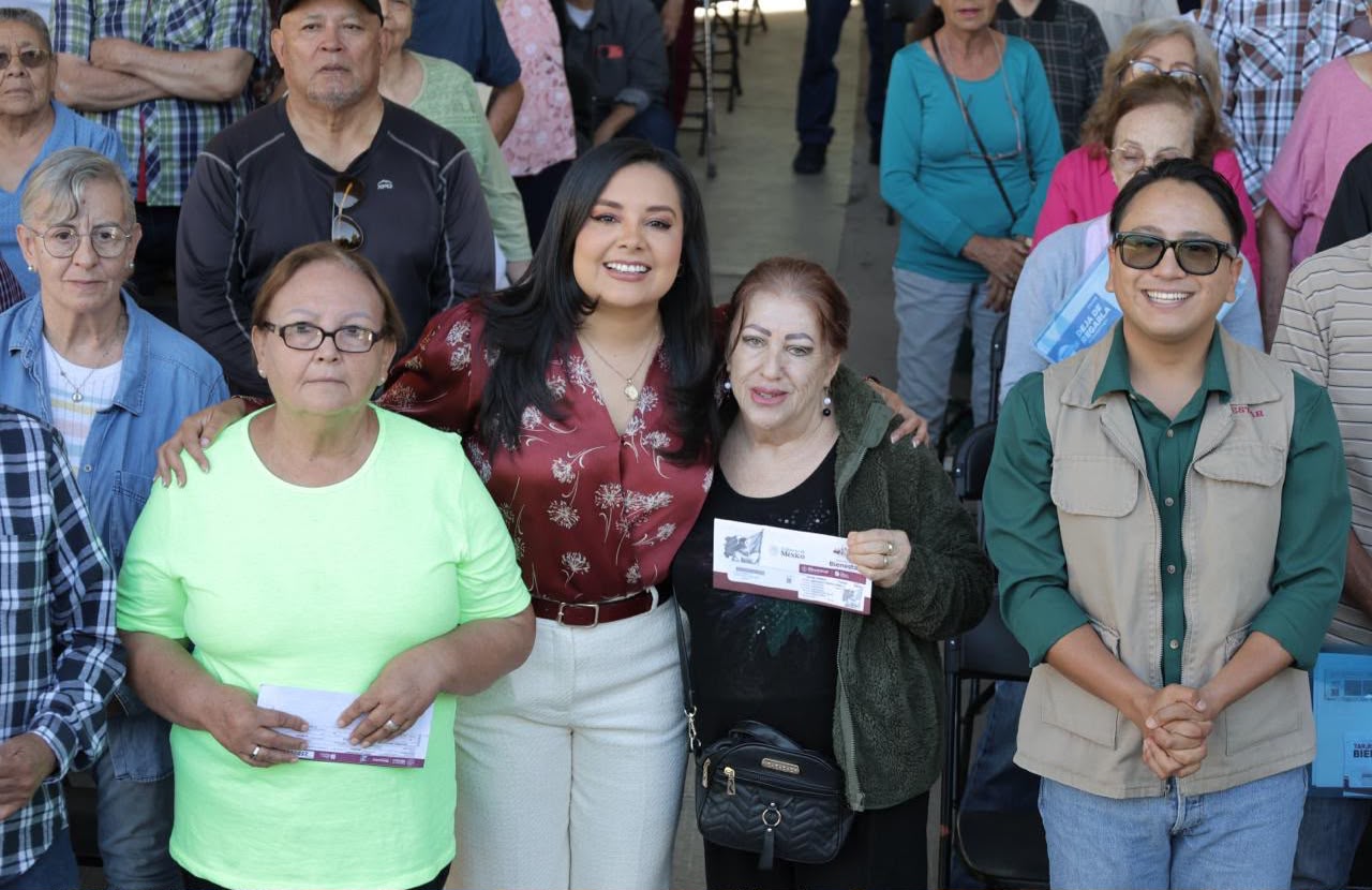 Inicia entrega de tarjetas del Bienestar a adultos mayores en Chihuahua